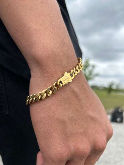 Cuban Link Bracelet - Signature Set (Gold)