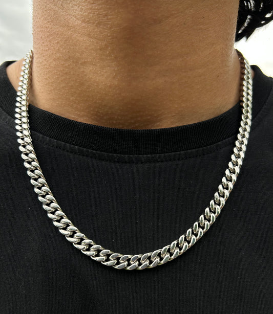 Cuban Link Chain - Signature Set (Silver)