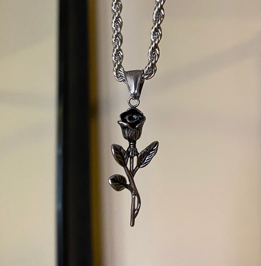 The Rose Pendant - Silver Era