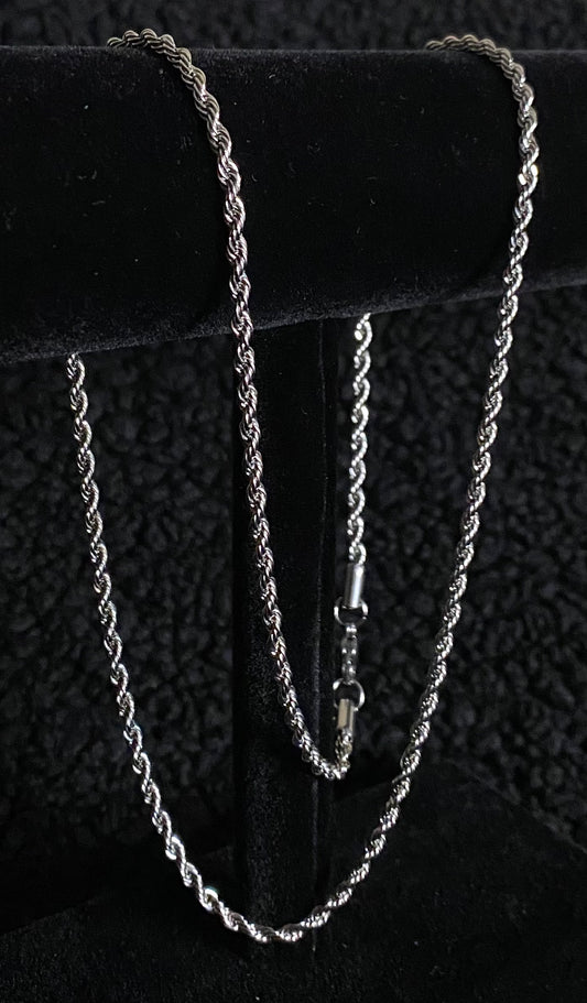 Rope Chain Silver Era - Simple Lock